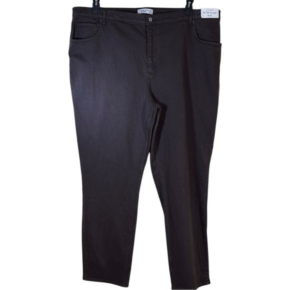 Abercrombie & Fitch Jeans Brown Straight Ultra High Rise‎ in Size 36 Long